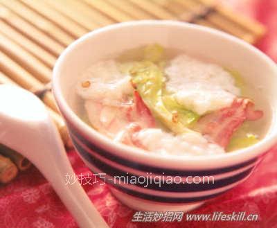 山药培根汤 