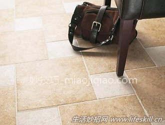 瓷砖地板的清洁方法