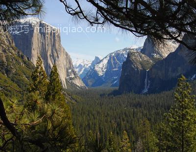 yosemite 山谷-加利福尼亚