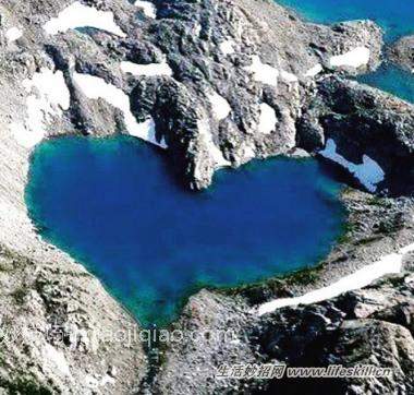 全球五大天然心型湖，超浪漫！一定要去看看~ 