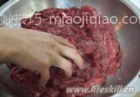 火锅店嫩牛肉的制作方法