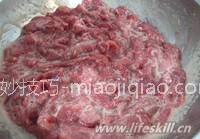 火锅店嫩牛肉的制作方法