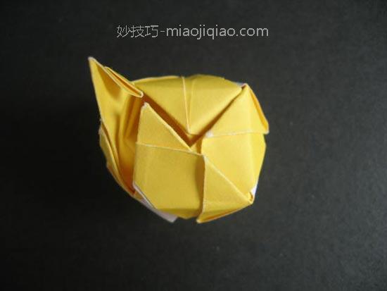 [折纸]纸质玫瑰的制作方法