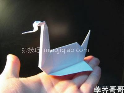《越狱》中鸭子折纸图文教程 