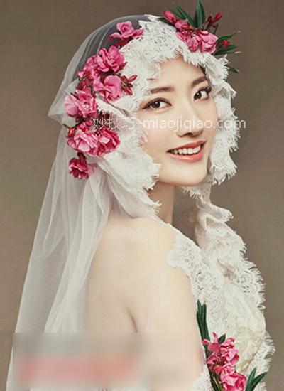 韩式婚纱照新娘发型 做最高贵的优雅新娘