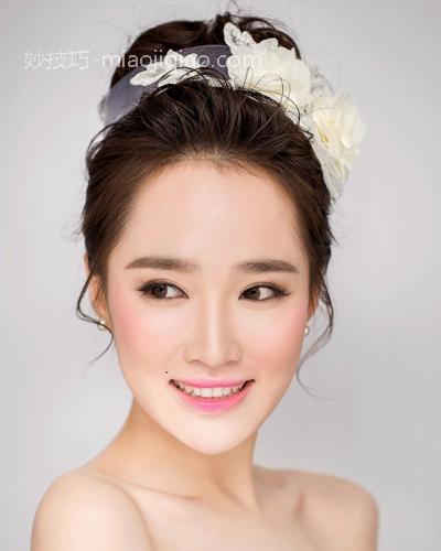 唯美韩式新娘妆的画法 焕发浪漫唯美气息