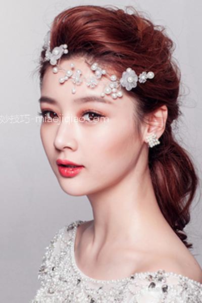 韩式新娘早妆发型图片 浪漫唯美华丽双收