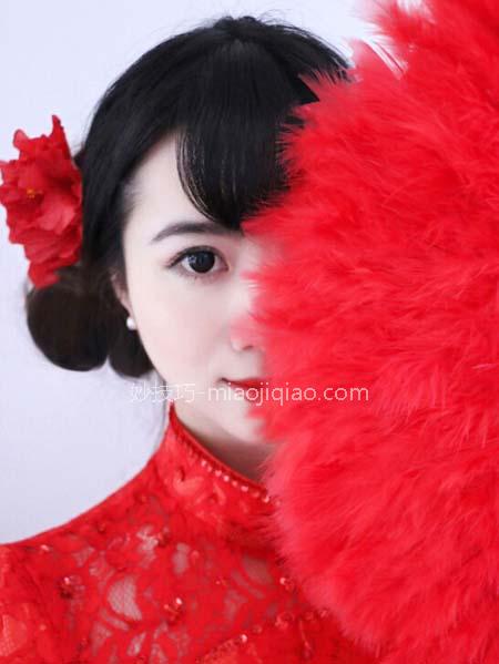 中式新娘妆的画法步骤图解 将美丽发挥到极致