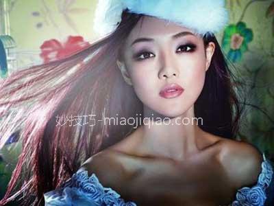 三大时尚巧克力新娘妆重点 娇艳的唇色搭配精致的眼线