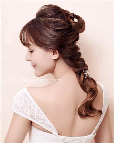 浪漫法式新娘发型教程 为你打造唯美仙女范