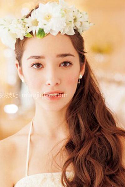 最流行的新娘发型 九款造型图让你美到极致