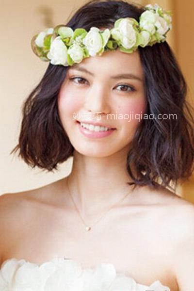 最流行的新娘发型 九款造型图让你美到极致