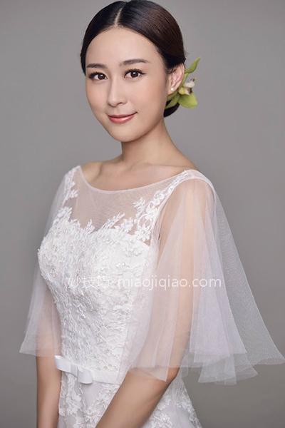 高贵优雅新娘发型教程 展现从容知性美