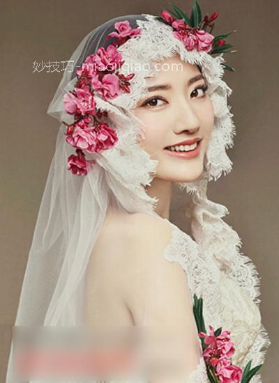 韩式婚纱照新娘发型 做最高贵的优雅新娘