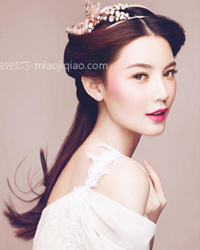 最唯美新娘韩式发型图片 以最美的状态出嫁