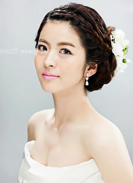 韩式婚纱照新娘发型 绽放属于你的美