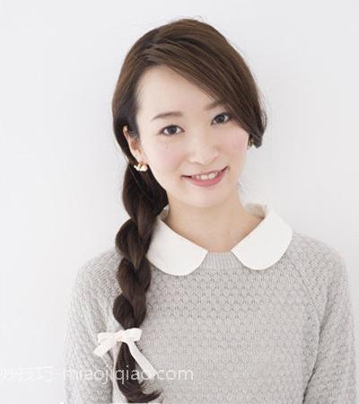 可爱的伴娘发型扎法 打造小清新可爱风伴娘