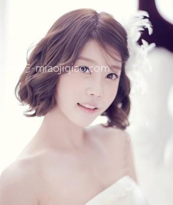 2013年短发新娘发型图片 短发新娘的别样风情