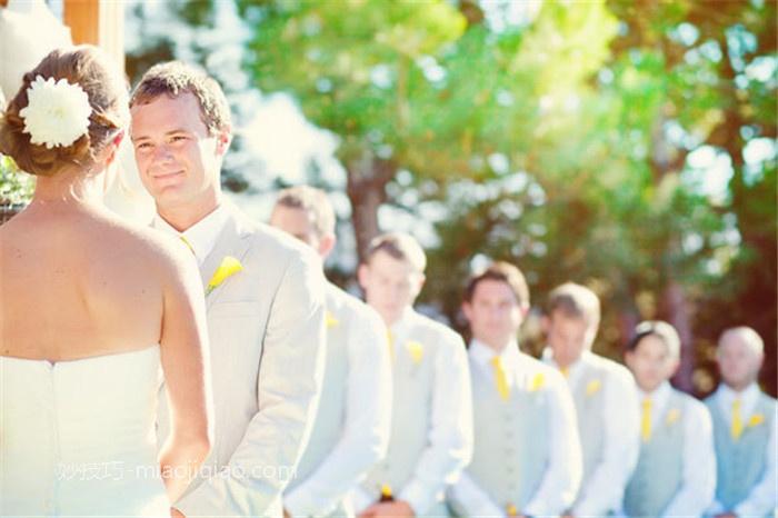 最新婚礼伴郎着装图片 让你帅翻整个婚礼现场